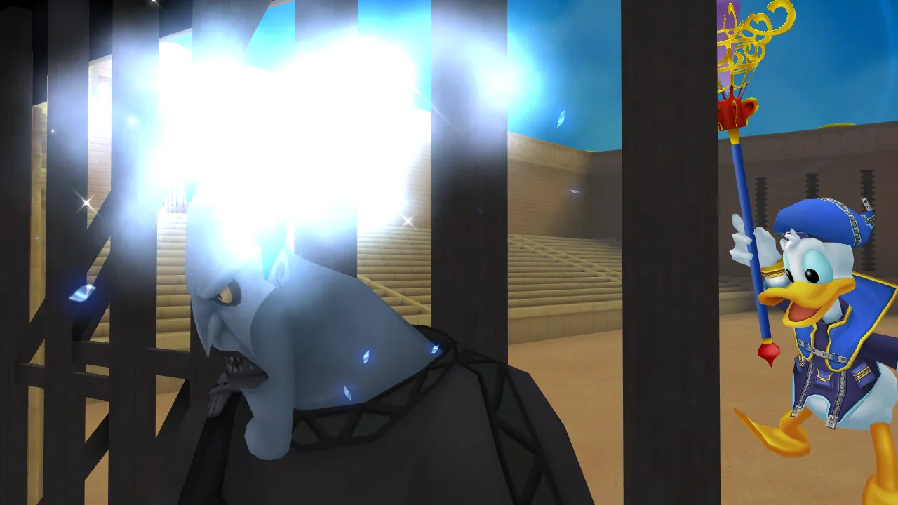 Olympus Coliseum Defeat Hades Ansem's Report 8